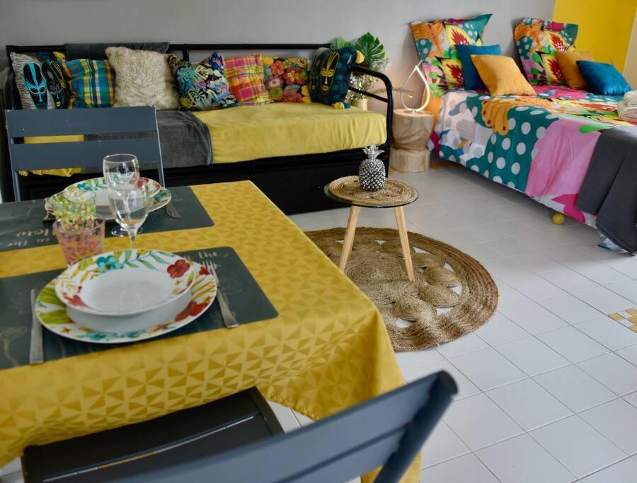 Joli Manga Soley Studio Dans Tres Belle Residence Saint-Francois  Exterior foto